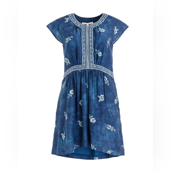 Secret Mission Mirelle Organic Cotton Embroidered Mini Dress Size Medium NWT - Picture 8 of 8